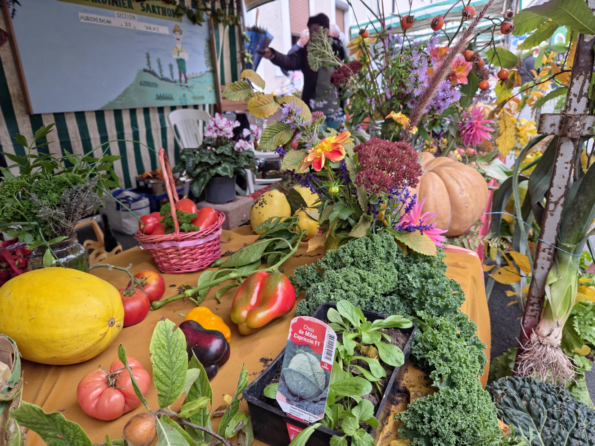 Panneau de l'association