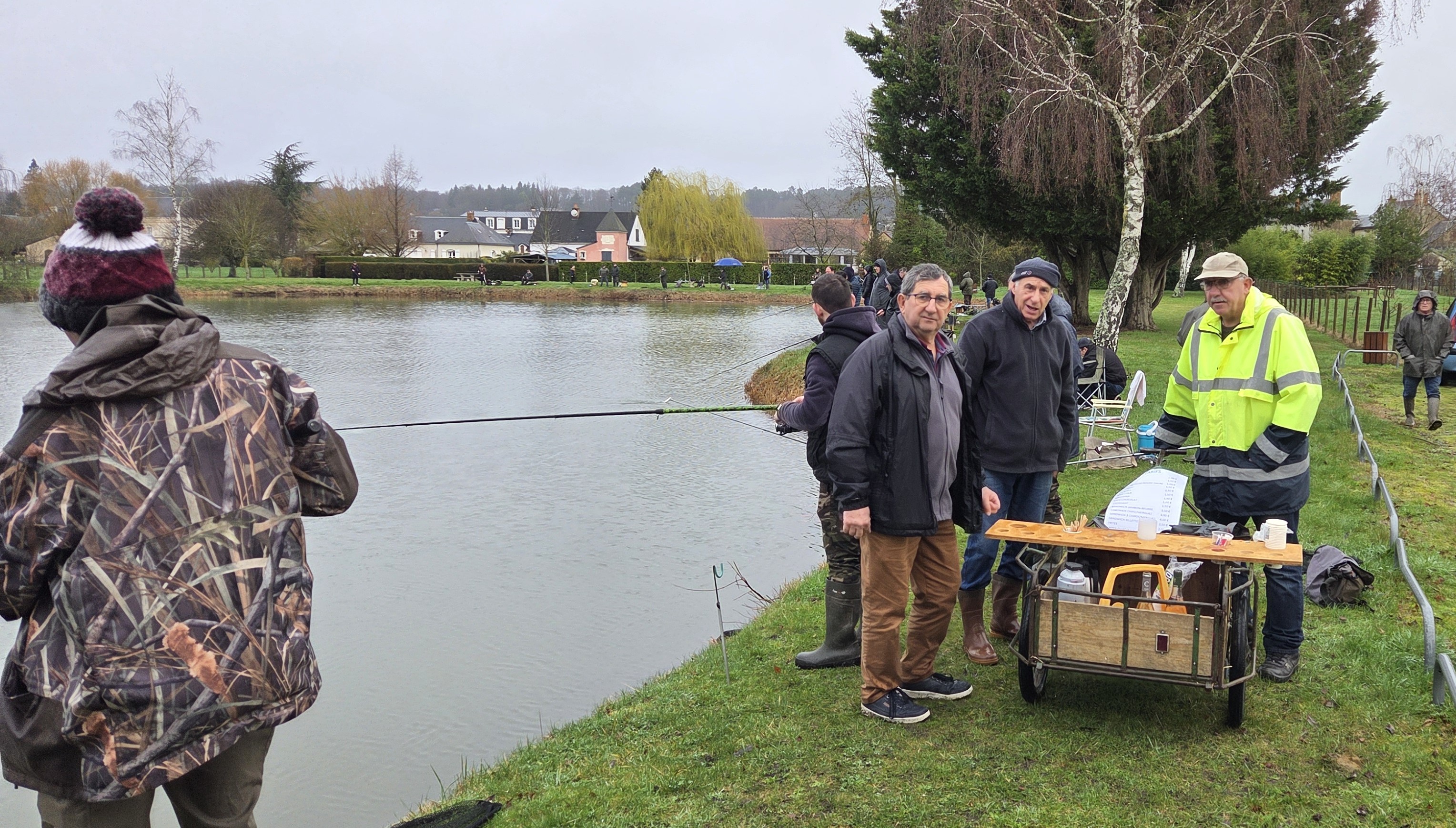Journée pêche du 21 février 2026 - Lâcher de truite au plan d'eau d'Aubigné-Racan